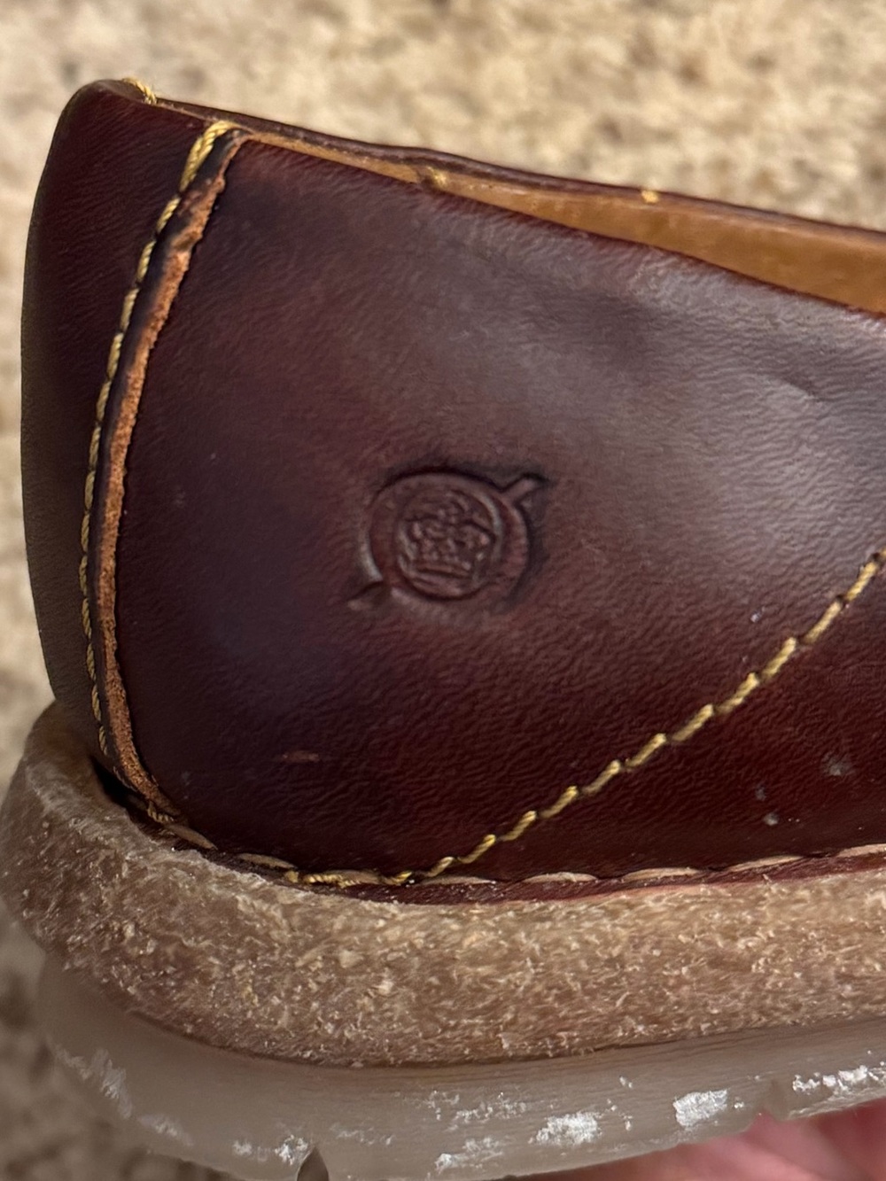 Børn Leather Slip-Ons with Floral Insole - Picture 7 of 7